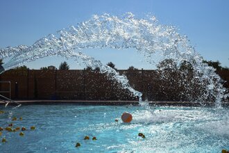 Stadtrundgang Station 10: Vom Volksbad zum modernen Freizeitbad | © Stadtverwaltung Hockenheim