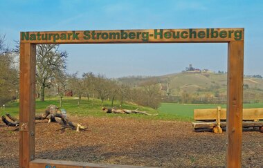Station Weitsicht im Streuobsterlebnispfad | © Land der 1000 Hügel - Kraichgau-Stromberg