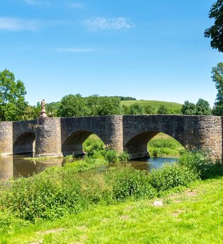 Steinbrücke von Balthasar Neumann | © Liebliches Taubertal