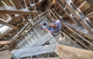 Aussichtsturm Steinknickle | Wüstenrot-Neuhütten  | Naturpark Schwäbisch-Fränkischer Wald | HeilbronnerLand | © Touristikgemeinschaft HeilbronnerLand