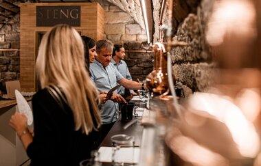 Gin-Workshop in der Brennwerkstatt | Steng Landgut | Lauffen am Neckar | HeilbronnerLand | © Steng Landgut am Rotenberg