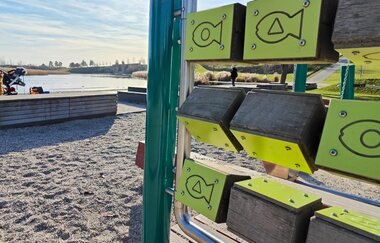 Strandspielplatz im Neckaruferpark | Heilbronn | HeilbronnerLand | © Touristikgemeinschaft HeilbronnerLand