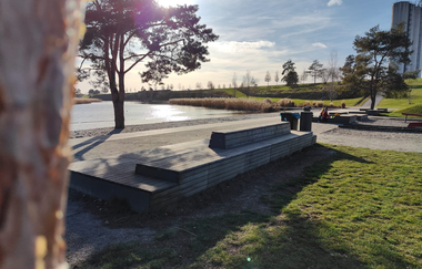 Strandspielplatz im Neckaruferpark | Heilbronn | HeilbronnerLand | © Touristikgemeinschaft HeilbronnerLand