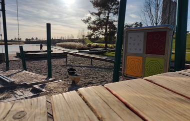 Strandspielplatz im Neckaruferpark | Heilbronn | HeilbronnerLand | © Touristikgemeinschaft HeilbronnerLand