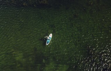 SUP Verleih, Kurse & Einstiegsstellen | Stand Up Paddling im HeilbronnerLand | © Tourismus im Weinsberger Tal