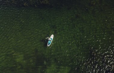 SUP Verleih, Kurse & Einstiegsstellen | Stand Up Paddling im HeilbronnerLand | © Tourismus im Weinsberger Tal