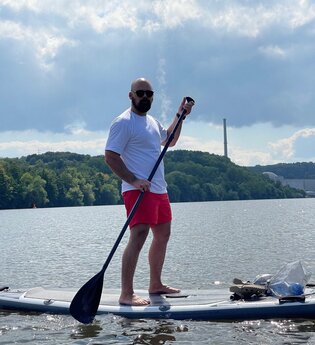 SUP auf Gewässer | Neckarlust Heilbronn | © Neckarlust Heilbronn
