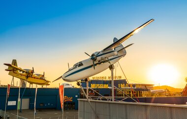Flugzeugausstellung im Technik Museum Sinsheim | © Technik Museum Sinsheim
