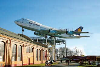 Boeing 747 auf dem Gelände des Technik Museums | © Auto - Technik - Museum e.V.