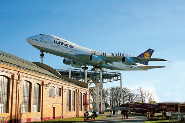 Boeing 747 auf dem Gelände des Technik Museums | © Auto - Technik - Museum e.V.