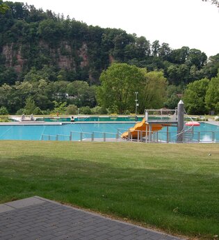 Terrassenfreibad Neckargemünd | © Stadt Neckargemünd