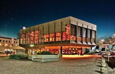 Theater Heilbronn bei Nacht | © Theater Heilbronn