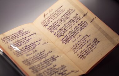 Theodor Heuss Museum | Handschrift Heuss | © Neckar-Zaber-Tourismus e.V.