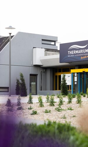Eigangsbereich Thermarium Bad Schönborn | © Thermarium Bad Schönborn