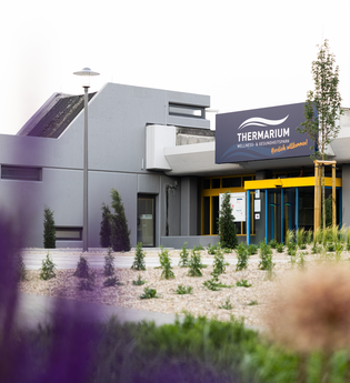 Eigangsbereich Thermarium Bad Schönborn | © Thermarium Bad Schönborn