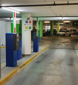 Einfahrt Tiefgarage K3 Theater