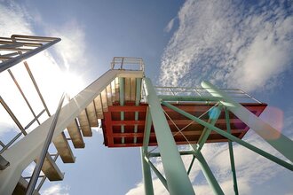 Sprungturm im Tiergartenbad | © Tiergartenbad / Stadtwerke Heidelberg GmbH