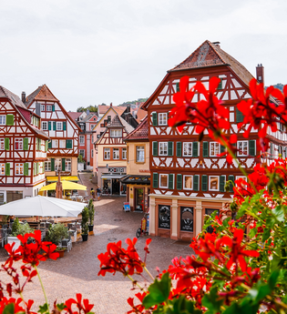 Mosbacher Fachwerk am Marktplatz | © Stadt Mosbach