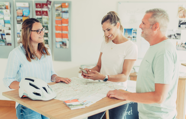 Touristinfo Neuenstadt am Kocher | Kocher-Jagst-Radweg | HeilbronnerLand | © Arbeitsgemeinschaft Kocher-Jagst-Radweg