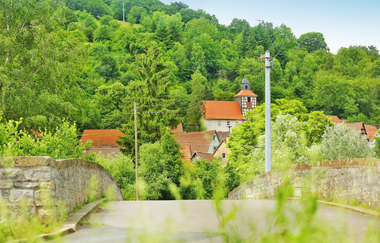 Brücke über die Jagst bei Jagsthausen-Olnhausen | HeilbronnerLand | © Arbeitsgemeinschaft Kocher-Jagst-Radweg / Andi Schmid