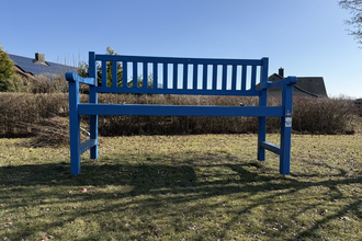 Blaufelden Rothenburger Straße Ortsauswärts - Bank mit Lehne | © Hohenlohe + Schwäbisch Hall Tourismus e. V.