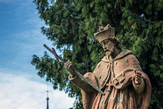 Umkreis P. Egell: Hlg. Nepomuk