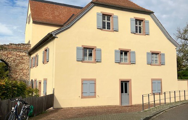 Aussenansicht vom Unteren Wasserwerk | © Landratsamt Rhein-Neckar-Kreis