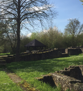 Ruine röm. Gutshof Bad Rappenau | © BTB Bad Rappenau