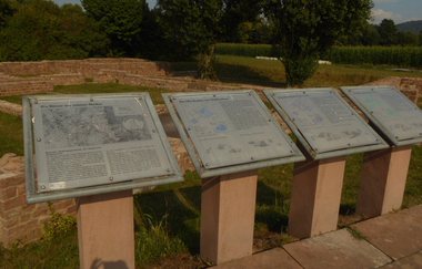 Villa rustica bei Hirschberg-Großsachsen | © Landratsamt Rhein-Neckar-Kreis