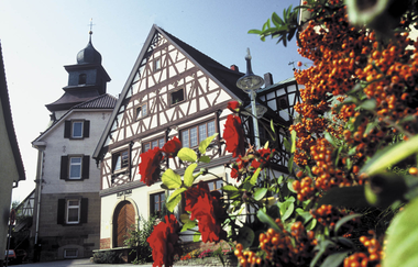 Ortsansicht Obersulm-Willsbach | Weinsberger Tal | HeilbronnerLand | © Tourismus im Weinsberger Tal