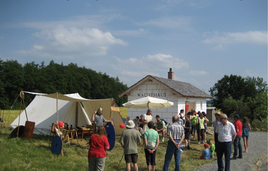 Limes Aktionstag = Unesco Welterbetag | © Johannes Röder - Wachthaus Am Limes