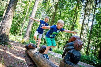 Kinder spielen am Naturlehrpfad | © Heidelberg Marketing GmbH / Tobias Schwerdt