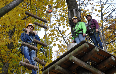 Waldkletterpark Weinsberg - 12 Routen vom Einsteiger bis Profi | HeilbronnerLand | © Waldkletterpark Weinsberg GmbH