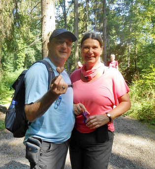 Gaby Eckle & Erich Labitzke | Naturparkführer |  HeilbronnerLand | © Wandern mit d'r Gaby un em Erich