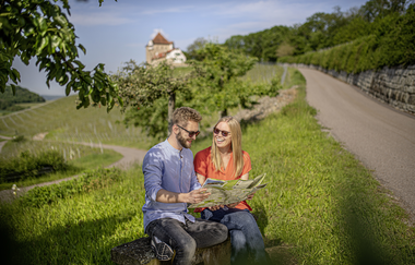 Wein Wandern Schozach Bottwartal Burg Wildeck | HeilbronnerLand | © Touristikgemeinschaft HeilbronnerLand e.V.