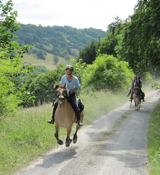 Wanderreiten Hohenlohe | © Touristikgemeinschaft Hohenlohe, Künzelsau