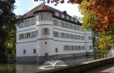 Wasserschloss mit Fontäne | © BTB Bad Rappenau