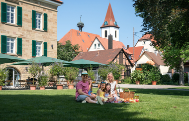 Rathauspark Nordheim | HeilbronnerLand | © Gemeinde Nordheim