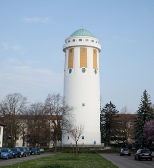 Wasserturm Hockenheim | © Dorothea Burkhardt