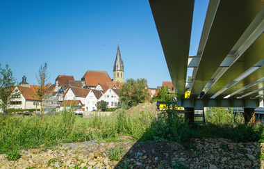Weiherpark mit Weiherterrassen | Parkanlage Eppingen | HeilbronnerLand | © Stadt Eppingen