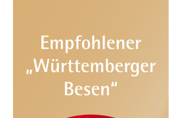 Empfohlener Württemberger Besen Siegel | © Touristikgemeinschaft Hohenlohe e. V.