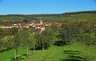 Weinbaugemeinde Eberstadt | Weinsberger Tal | HeilbronnerLand | © Tourismus im Weinsberger Tal