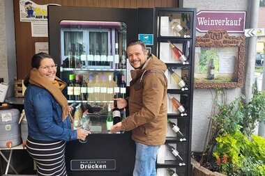 Weingut Winkler Weinautomat | HeilbronnerLand | © Thorsten Kleiss
