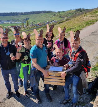 Weinerlebnisführungen mit Grit Seber-Kraft | © Touristikgemeinschaft Hohenlohe e. V: | Grit Seber-Kraft