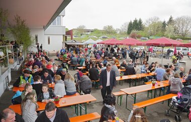 Außenbereich der Weingärtner Stromberg-Zabergäu | Brackenheim | HeilbronnerLand | © Weingärtner Stromberg-Zabergäu eG