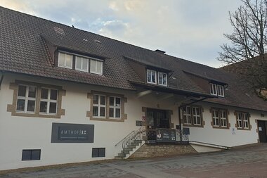 Gebäude der WG in der Amthofanlage
