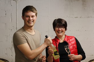 Familie Schmezer vom Weingut Gaufer | © Touristikgemeinschaft Hohenlohe e. V. | Weingut Gaufer