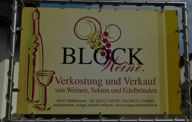 Weingut Manfred Block und Restaurant Kraichgaustube | © Beate Otto