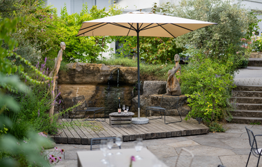 Relax-Ecke bei Sankt Annagarten in der Freiluftvinothek | © Sankt Annagarten Biologisches Weingut