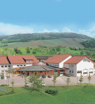 Ansicht der Kellerei anhand eines Luftbildes | © Touristikgemeinschaft Hohenlohe e. V.